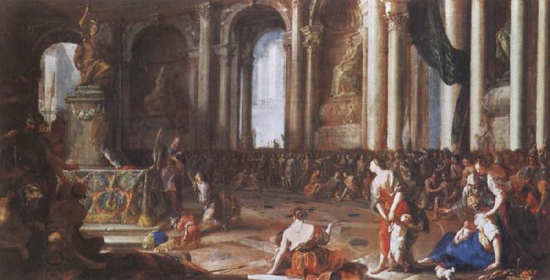 Johann Heinrich Schonfeldt The Oath of Hannibal China oil painting art